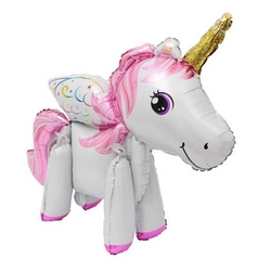 Unicorn Ayaklı Folyo Balon 74×64 cm 1 Adet - 2